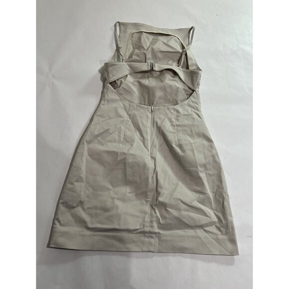 NBD x Maggie Macdonald Sanela Mini Dress in Cement Grey - Picture 4 of 5